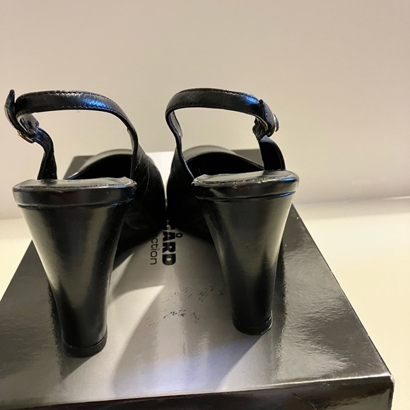 Nygard ladies size 6M leather sling back Shies, new in box. - Picture 4 of 6